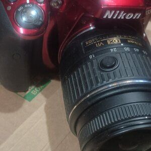 Nikon Digital Camera (d3300) + Lens and Bag
